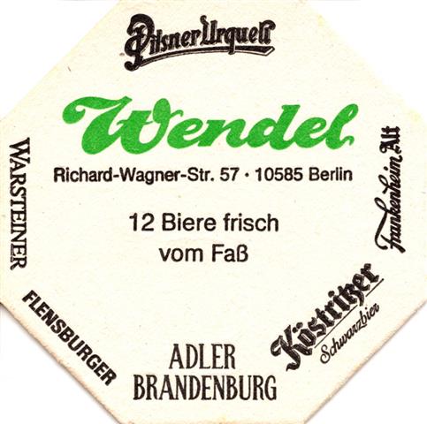 brandenburg brb-bb adler gemein 1a (8eck200-wendel-12 biere-schwarzgrn)